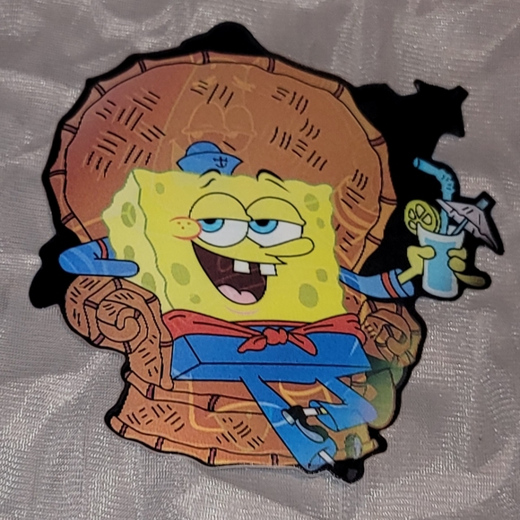 3/$15 Spongebob 3D Motion Car Decal - Lenticular Sticker - Picture 1 of 3